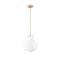 Z-Lite Newbury 1 Light Pendant, 13in. W x 14.25in. H, Modern Gold 7512P13-MGLD - alternate 6